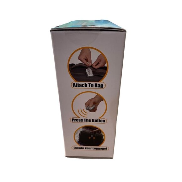 Luggage Locator Remote Gift Set Silver 48875 New - Picture 7 of 11